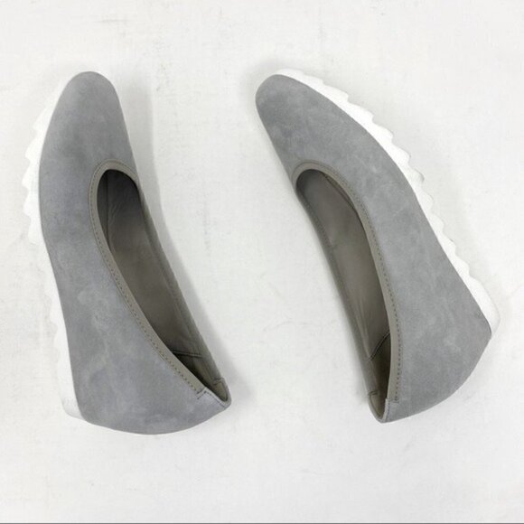 Gabor grey suede Sacchetto wedges 85.320.10 - Picture 8 of 9